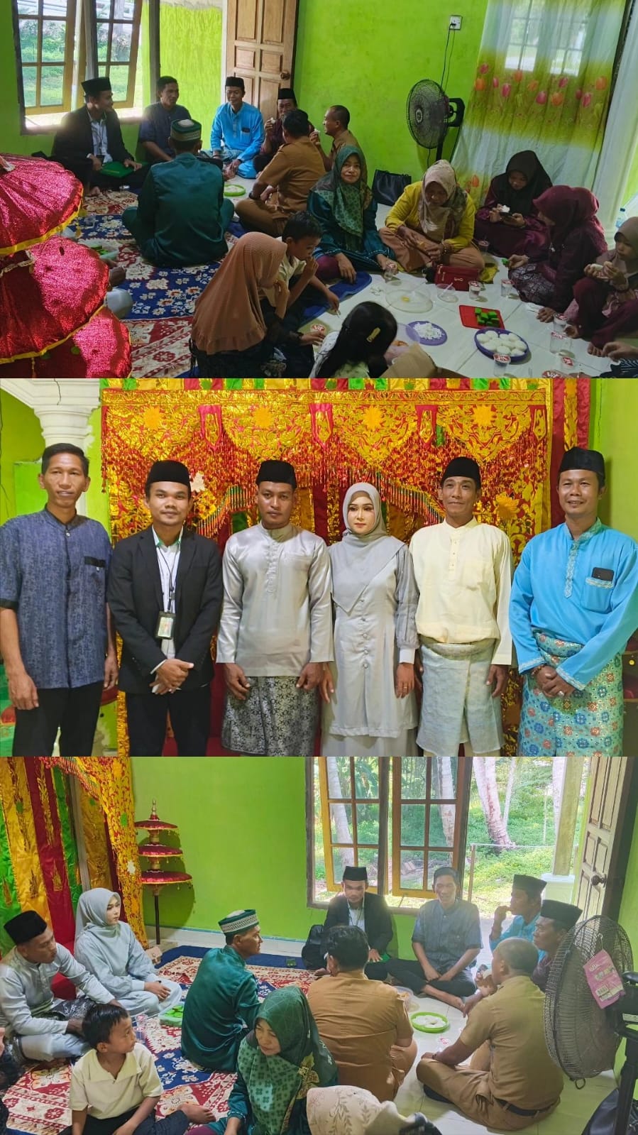 Satu Akad, Seribu Doa: Hangatnya Syukuran Keluarga di KUA Bunguran Timur Laut